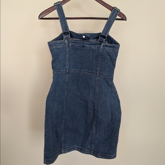 Denim mini dress - Picture 2 of 2